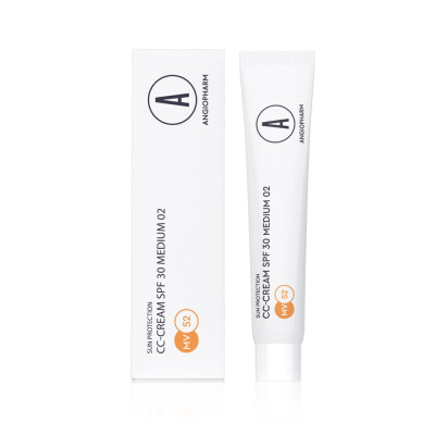 CC-крем SPF 30 medium 02 Angiopharm