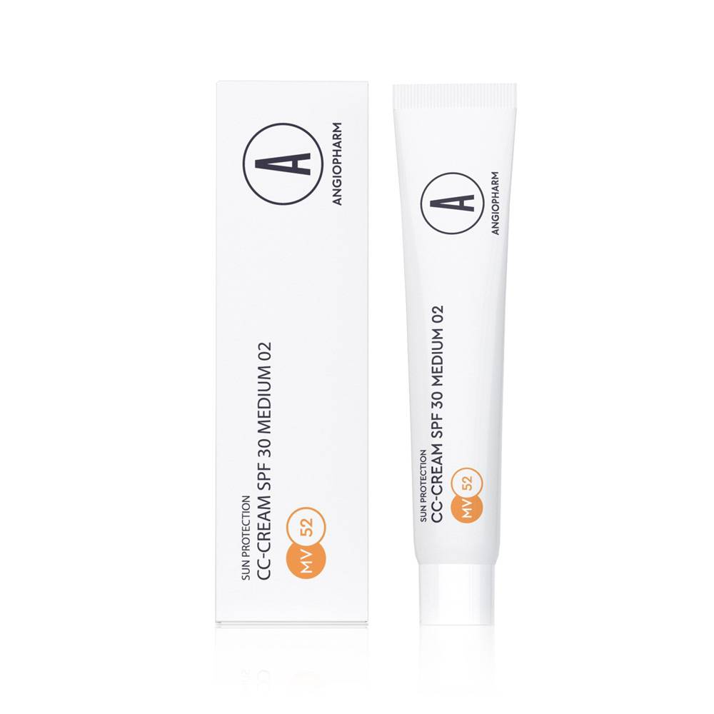 CC-крем SPF 30 medium 02 Angiopharm