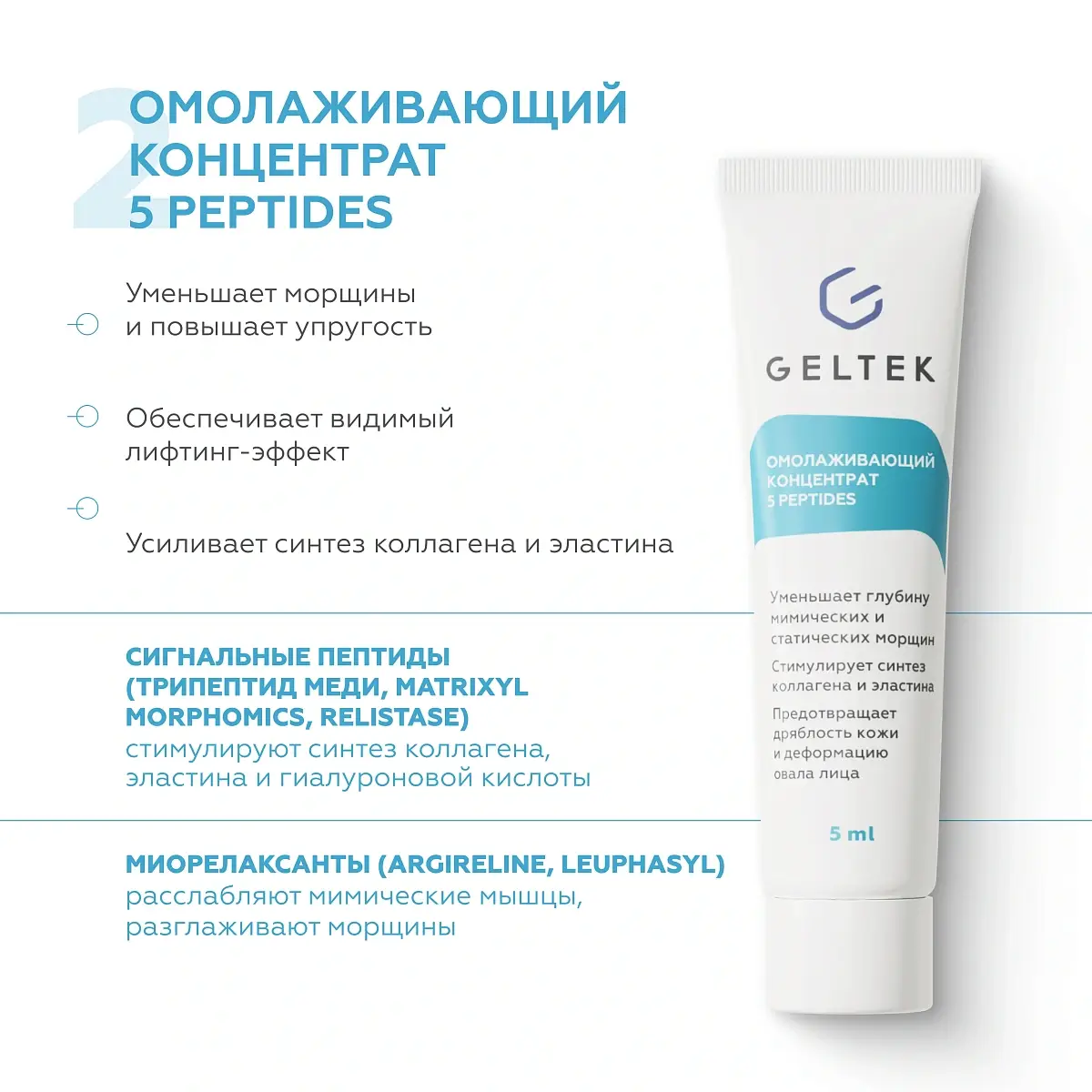 Набор для борьбы с возрастными изменениями в миниатюре Geltek