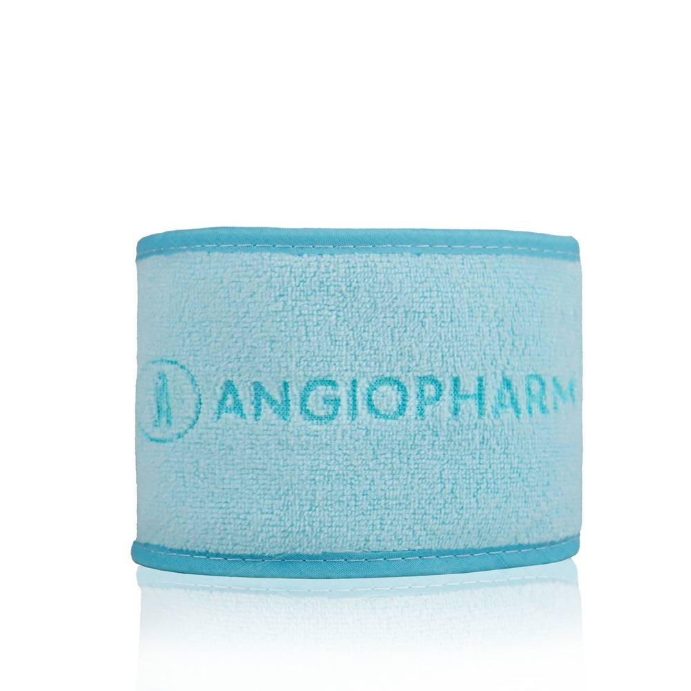 Косметическая повязка на голову Angiopharm, голубая
