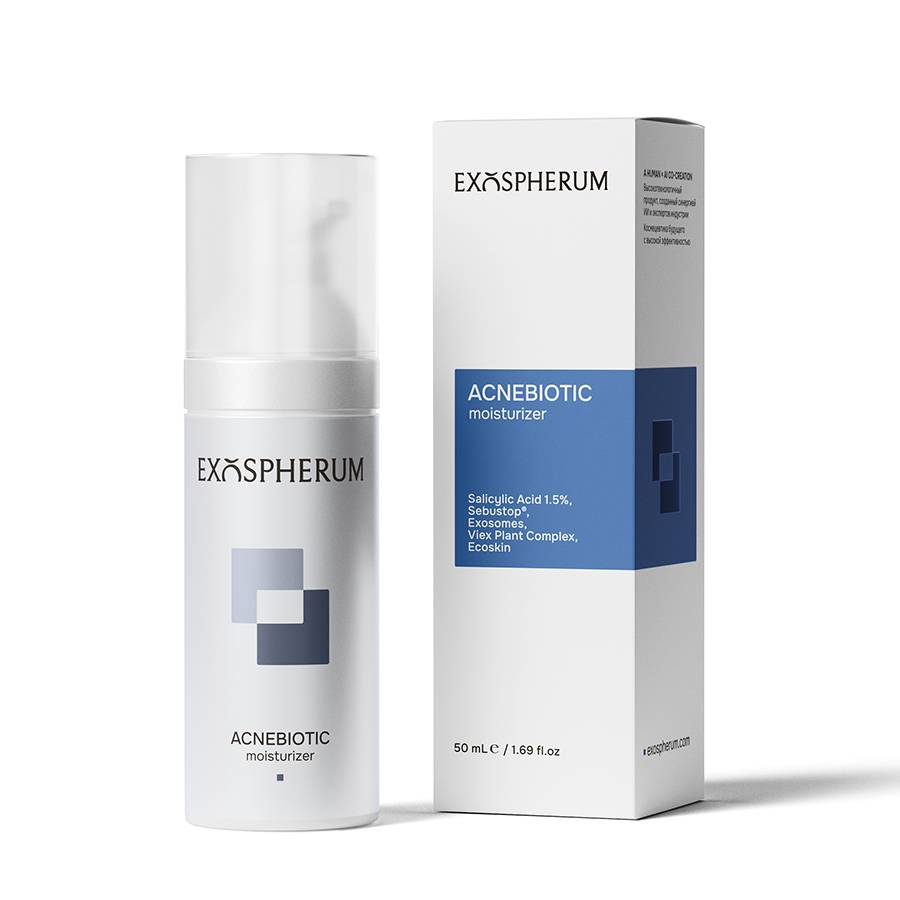 EXO Acnebiotic Moisturizer/ Крем-баланс Акнебиотик для жирной кожи GiGi