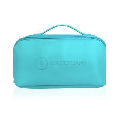 Дорожная косметичка Angiopharm, бирюзовая