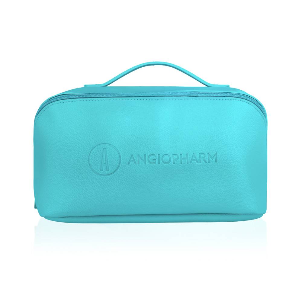 Дорожная косметичка Angiopharm, бирюзовая
