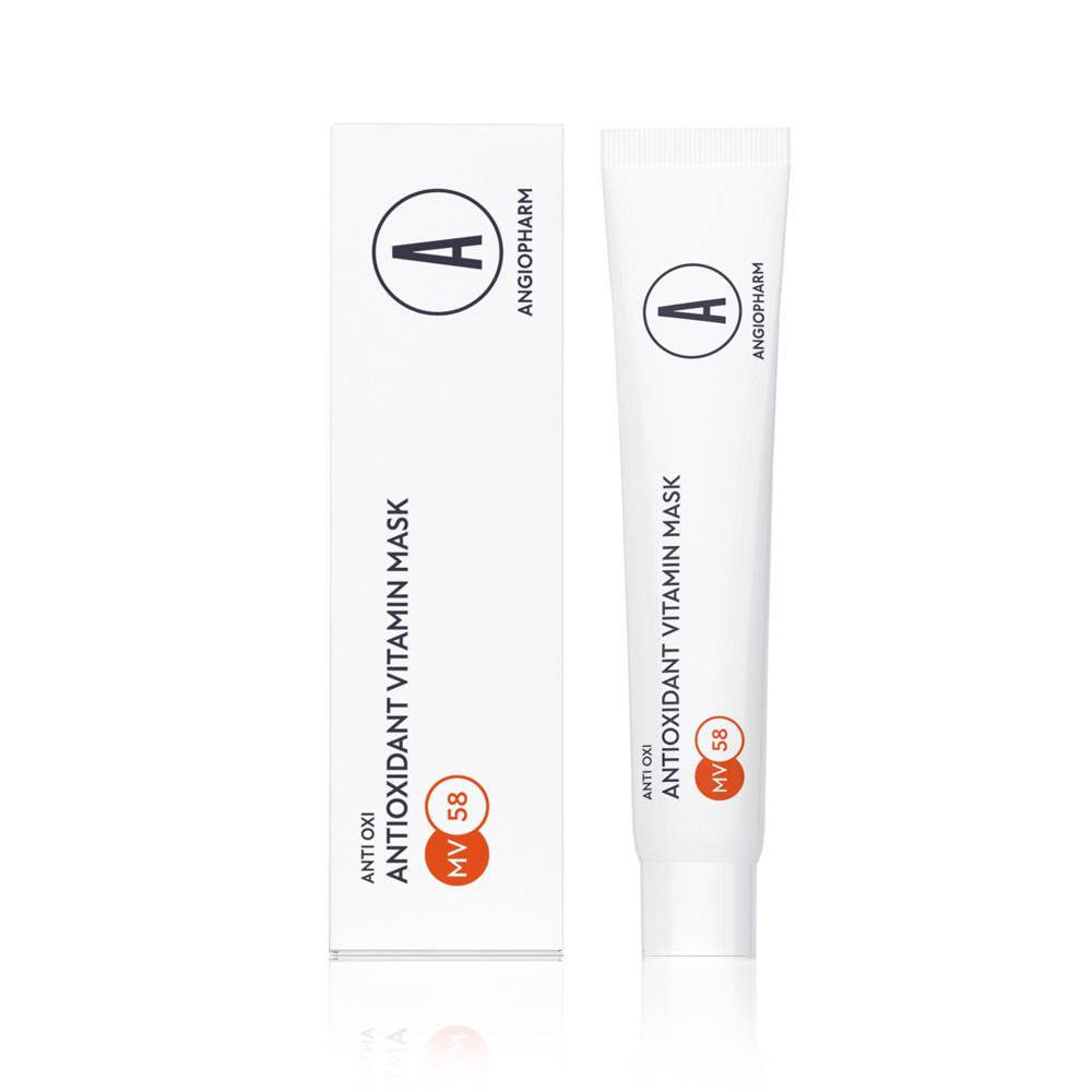 Антиоксидантная маска с витаминами А, Е, C Angiopharm