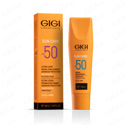 Солнцезащитный крем GiGi Sun Care Ultra Light Facial Sun Screen Advanced Protection SPF 50